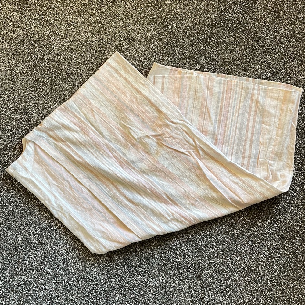 NWOT Loft Stripped ‘Whisper White’ Kimono Robe Cover-Up (M/L) - Picture 7 of 7